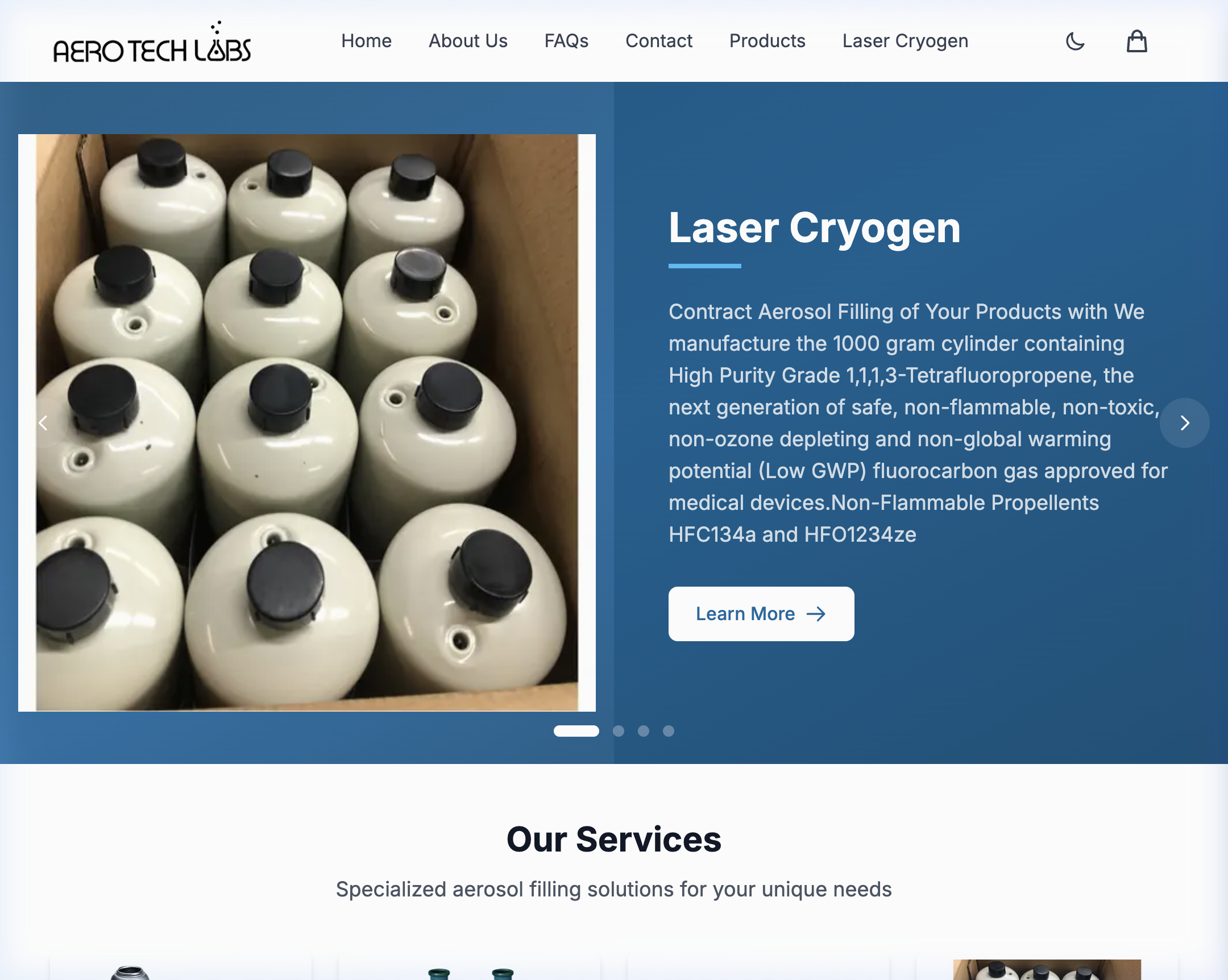Custom Filler — Homepage